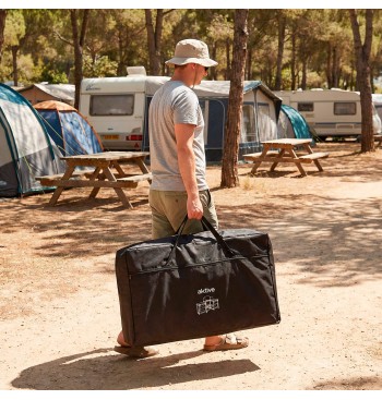 Armario cocina camping plegable 175x48x110 cm con... 2
