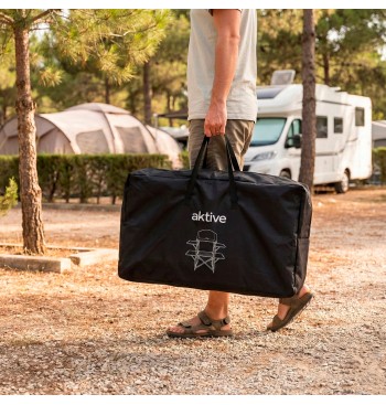 Armario cocina plegable camping acero 130x48x118 cm con... 2