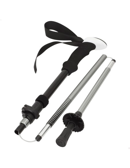Bastón plegable trekking extensible 107-125 cm ultraligero