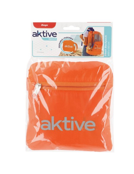 Mochila de red plegable con cierre ajustable 30 L
