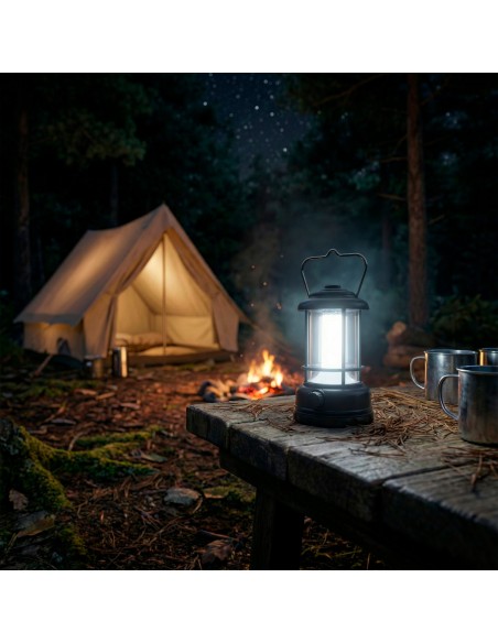 Lámpara camping LED recargable 100 lúmenes