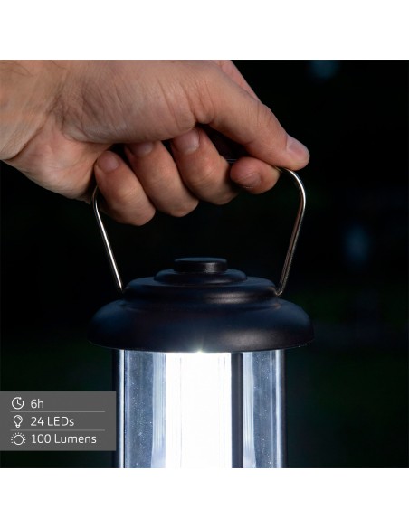 Lámpara camping LED recargable 100 lúmenes
