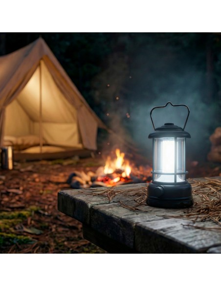 Lámpara camping LED recargable 60 lúmenes