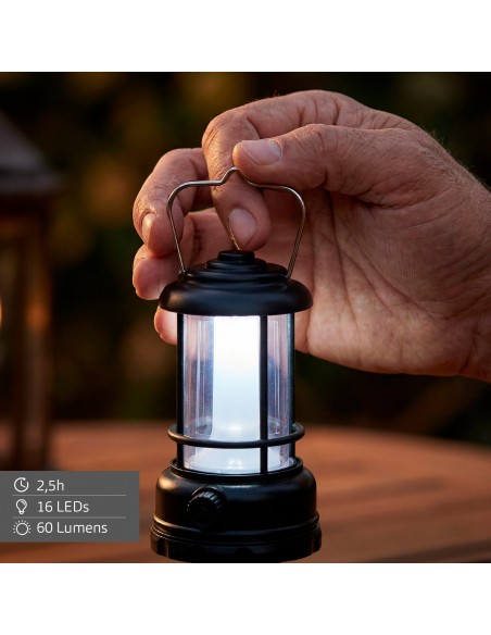 Lámpara camping LED recargable 60 lúmenes