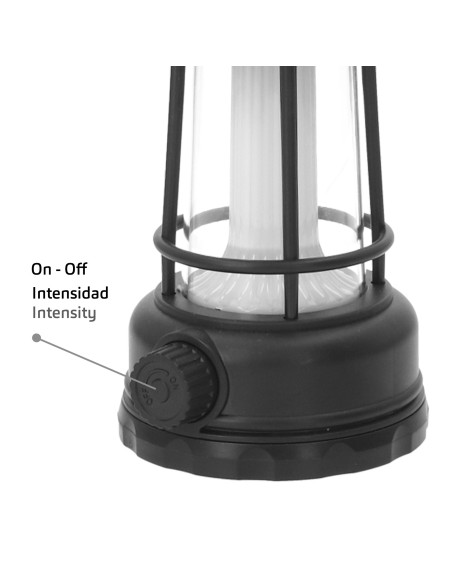 Lámpara camping LED recargable 60 lúmenes