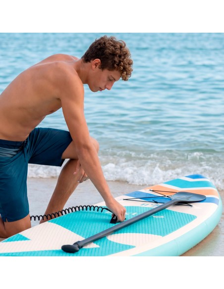 Tabla paddle surf hinchable adulto 11.2" con mochila, hinchador y remo