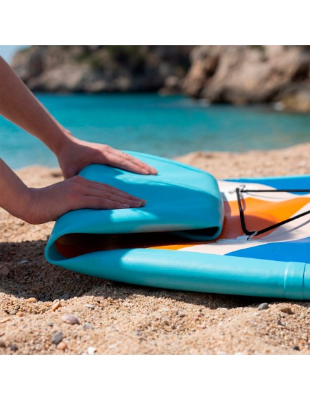 Tabla paddle surf hinchable adulto 11.2" con mochila, hinchador y remo