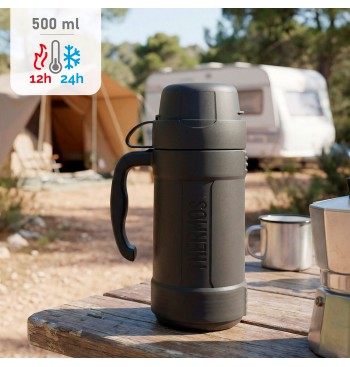 Botella térmica Thermos gris 500 ml 2