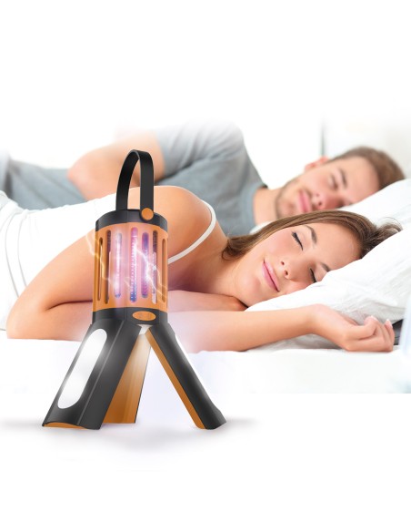 Lámpara antimosquitos LED 2 en 1 portátil