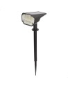 Baliza solar LED luz cálida con 2 intensidades 5-10 lúmenes