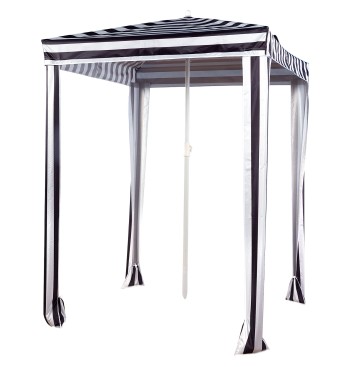 Sombrilla de playa convertible en carpa 145 cm rayas...