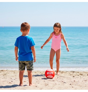 Atleti Balón de fútbol de playa neopreno 21 cm 2