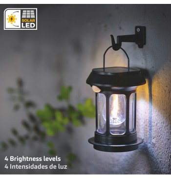 Farol solar LED con sensor de movimiento 2