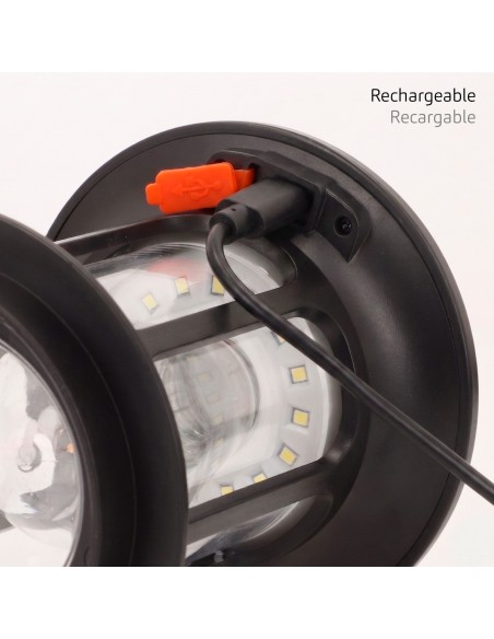 Farol solar LED con sensor de movimiento
