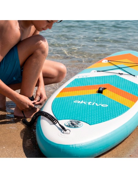 Tabla paddle surf hinchable junior 7.28" con mochila, hinchador y remo