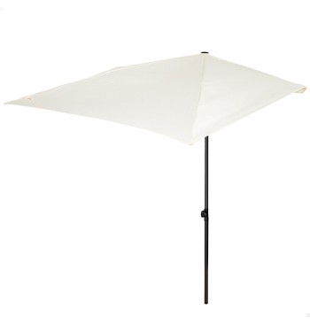 Sombrilla de pared rectangular 160x100 cm