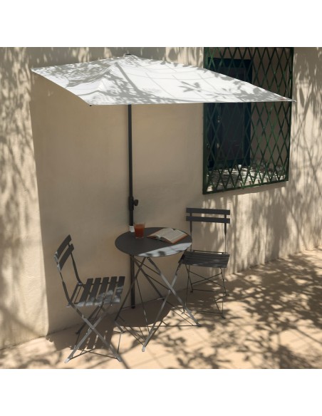 Sombrilla de pared rectangular 160x100 cm