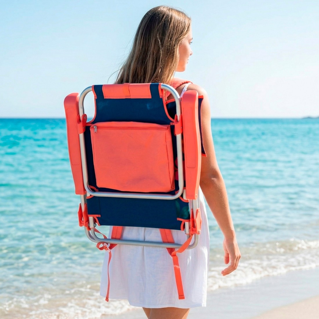 Pack 2 sillas playa media...