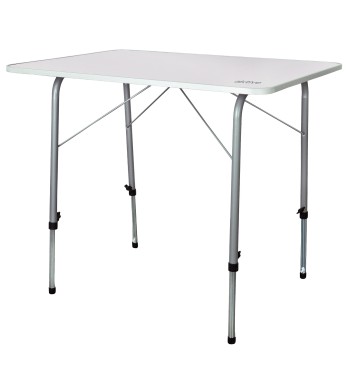 Mesa camping plegable altura regulable