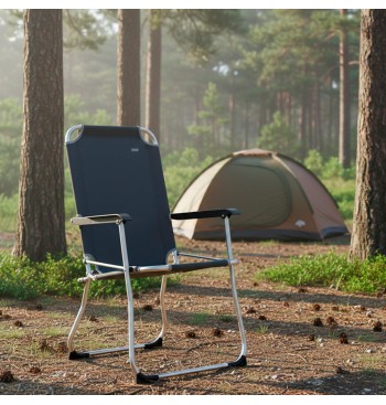 Silla plegable de aluminio fija 2