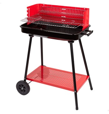 Barbacoa carbón portátil para 4 niveles