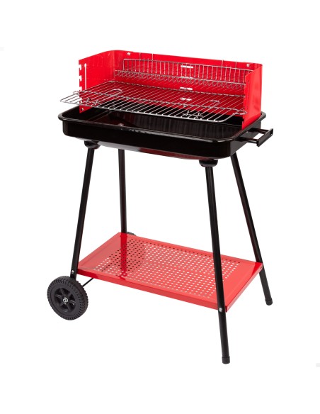 Barbacoa carbón portátil para 4 niveles