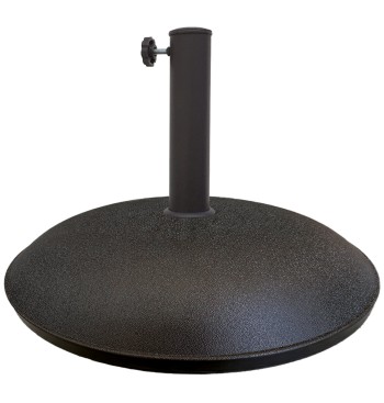 Soporte parasol cemento circular Ø35/48 mm