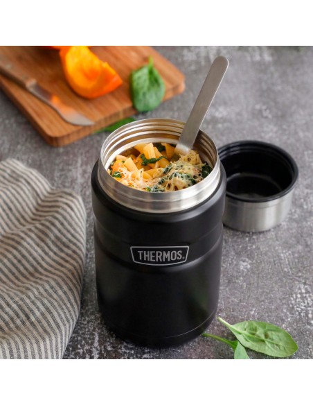 Termo comida Thermos 710 ml acero inoxidable negro
