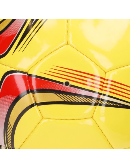 Balón fútbol cuero sintético tamaño 5 costuras reforzadas