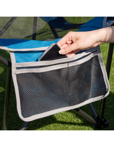 Silla tumbona plegable camping