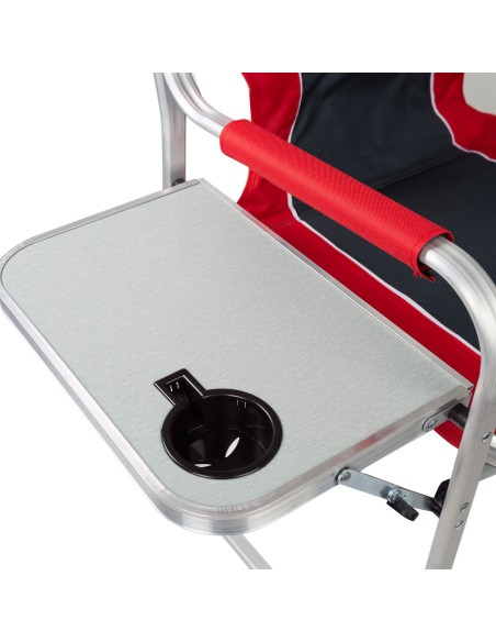 Silla camping director con mesa y bolsa térmica