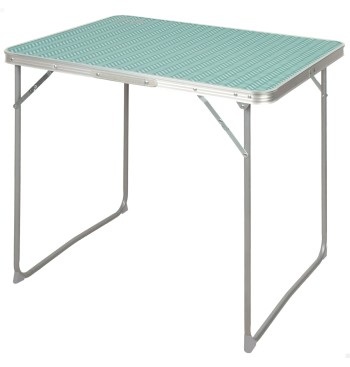 Mesa de camping plegable 80x60x70 cm