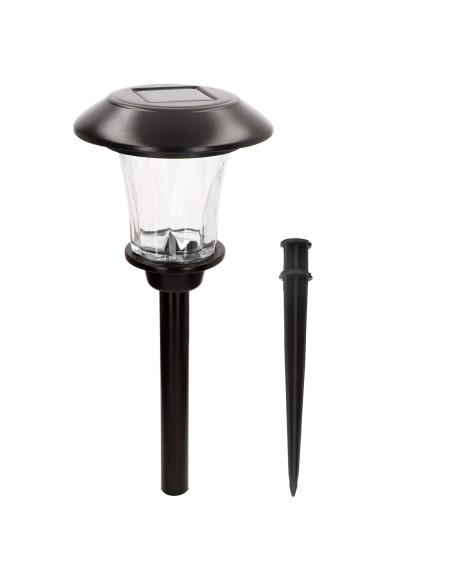 Pack 8 balizas solares LED 15x15x49 cm