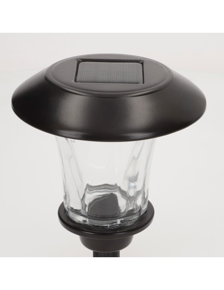 Pack 8 balizas solares LED 15x15x49 cm