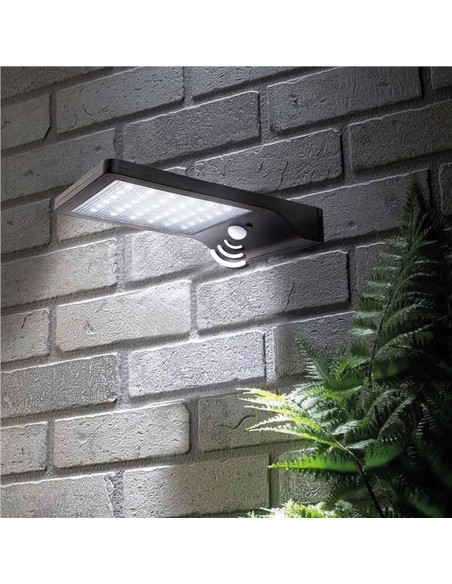 Pack 2 lámparas solares LED 11x19 cm