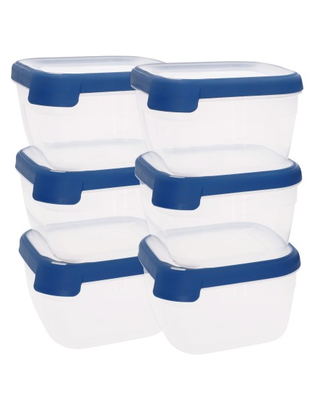Curver Pack 6 recipientes herméticos (1,2L)