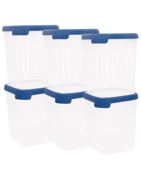 Curver Pack 6 recipientes herméticos (2,6L)