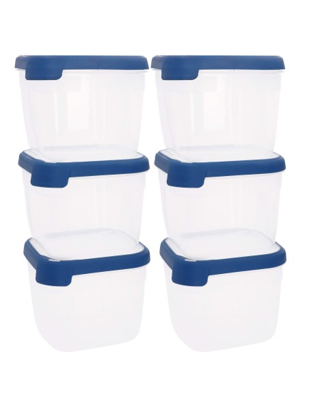 Curver Pack 6 recipientes herméticos (1,8L)