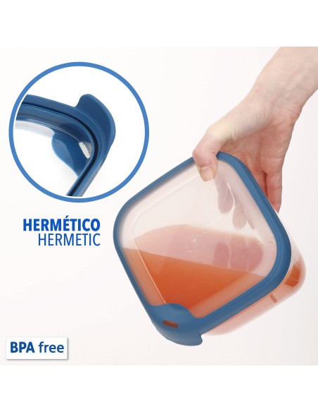 Curver Pack 6 recipientes herméticos (1,8L)