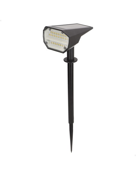 Pack 6 balizas solares LED 8x11x37 cm