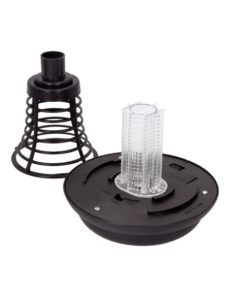 Pack 4 balizas LED solares antimosquitos 2 en 1
