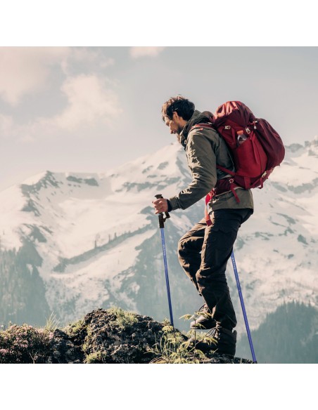 Bastón trekking aluminio 65-135 cm