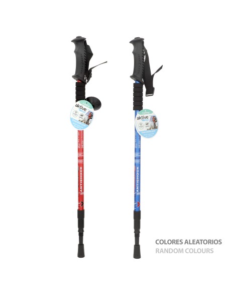 Set bastones trekking extensibles 64-135 cm