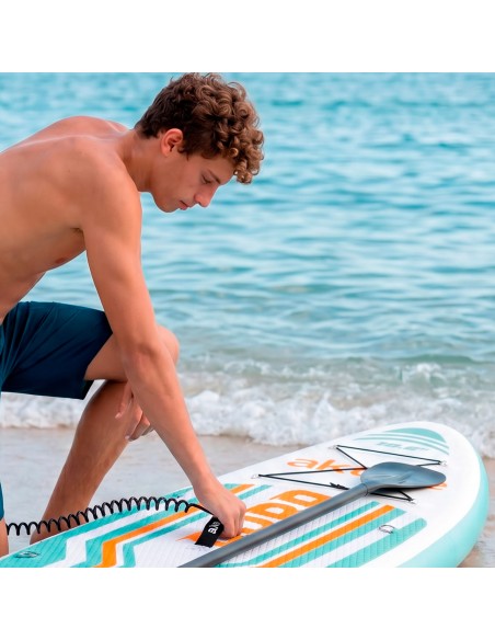 Tabla paddle surf hinchable iniciación 10.6'' verde agua