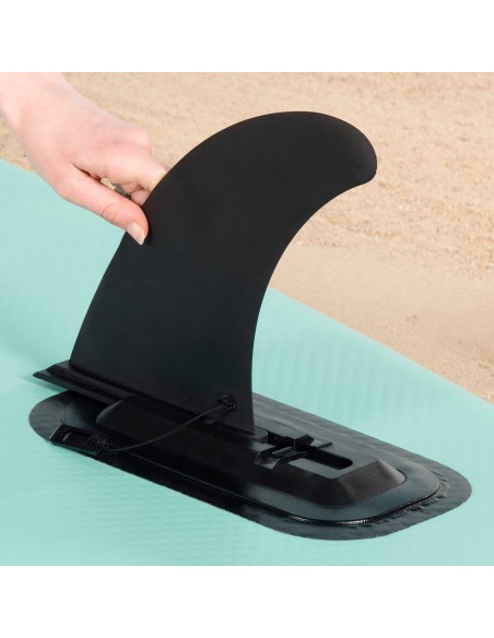 Tabla paddle surf hinchable iniciación 10.6'' verde agua