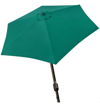 Parasol hexagonal Ø300 cm color verde Garden