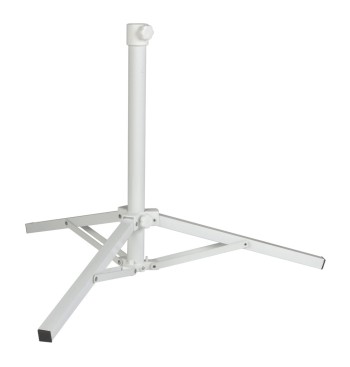 Pie 3 patas plegable para sombrilla - 79x69x57 cm
