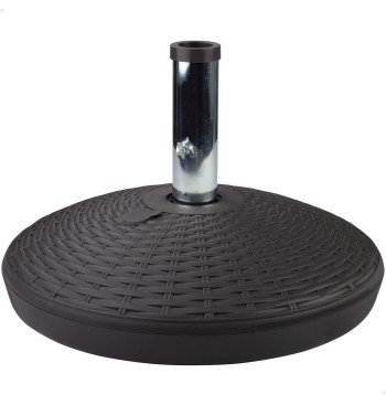 Base para sombrilla circular antracita Ø41-51 mm