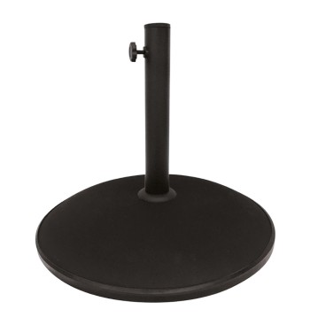 Soporte parasol cemento circular Ø35/48 mm
