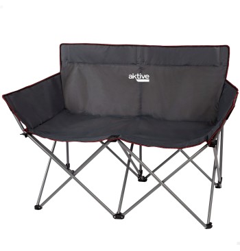 Silla de camping doble plegable